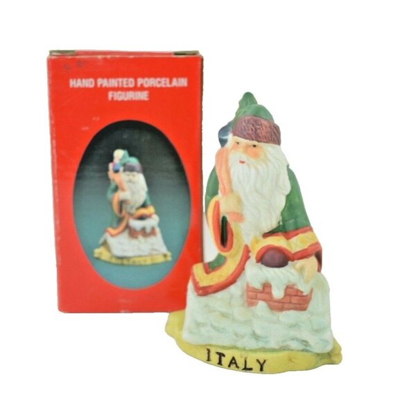 Santas of the Nations Italy San Nicola Hand Painted Figurine - Picture 2 of 10